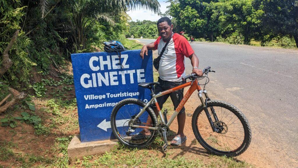 Journée VTT à Manakara près de chez Ginette